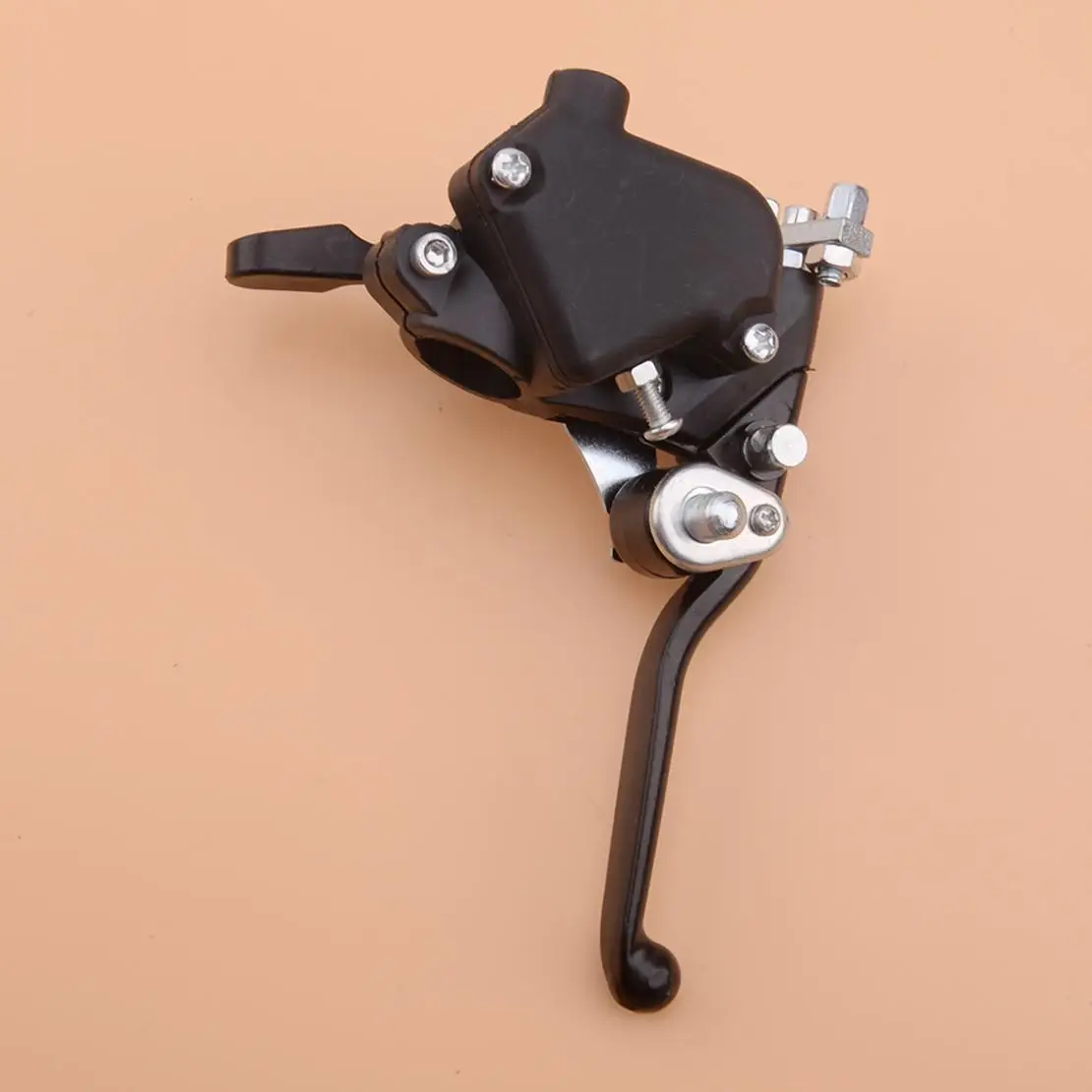 

22mm 7/8" Throttle Lever Thumb Control Twin Brake Lever Fit for Mini Motor Quad Pit Bike ATV 49cc 2 Stroke