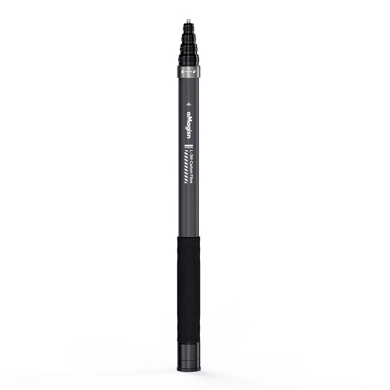 For Insta360 Extension Stick for DJI Sports Camera, Carbon Brazed Dimension, Invisible Selfie Stick Accessories, 3M