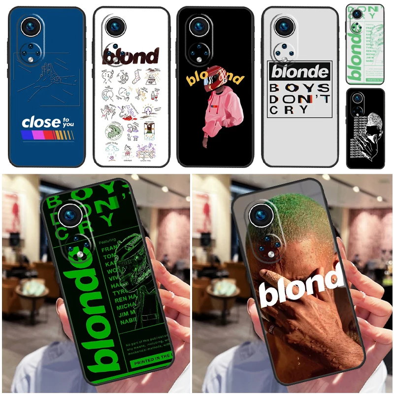 Blonde Blond Case For Honor 50 70 80 X7 X8 X9 Cover For Huawei Nova 5T P20 P30 P40 Lite P50 Mate 50 Pro