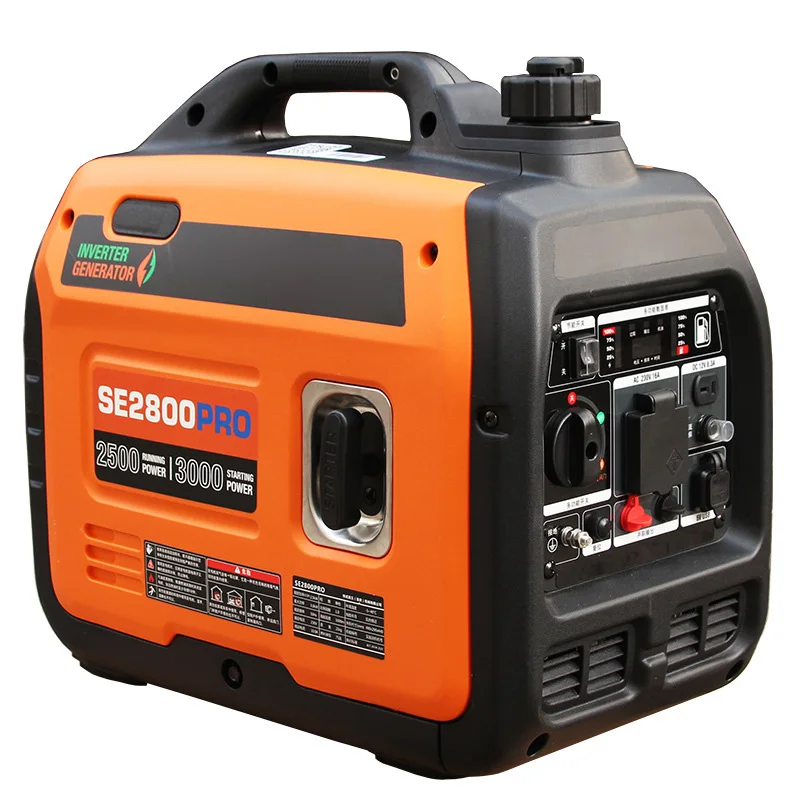 Power Equipment 2500 Peak Watt Super Quiet Portable Inverter Generator Remote Electric Start with Auto Choke RV Ready 30A Outlet