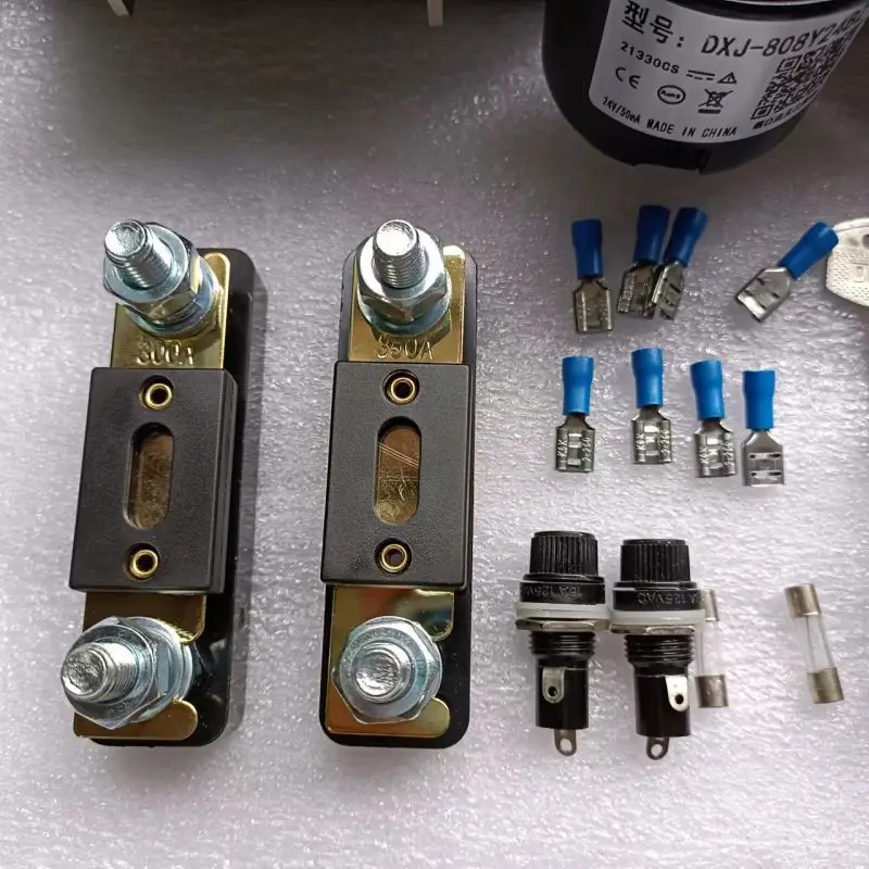 Replace Curtis 1205M-6B403 60V-80V 400A Motor Controller 803 Hour Meter 0-5K Throttle Pedal Albright DC182 Contactor Fuse Holder