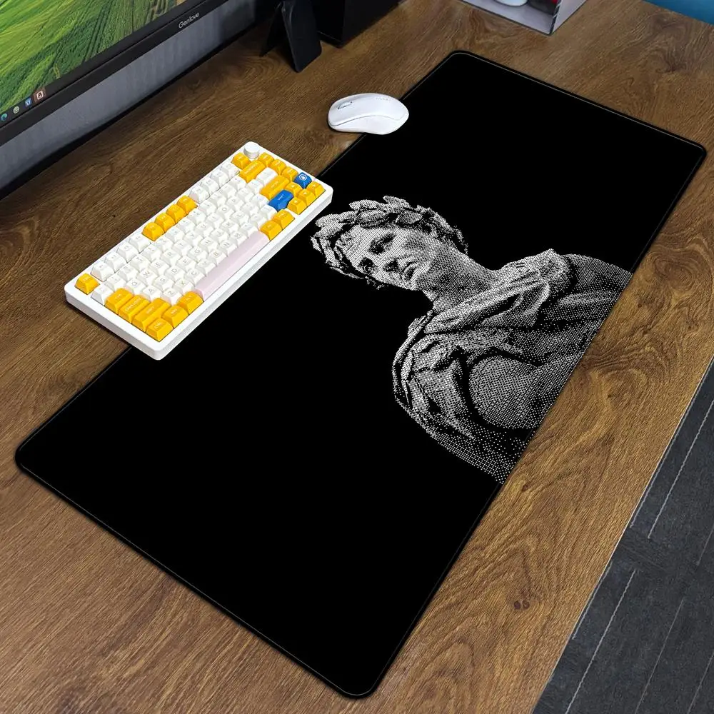 

Julius Caesar Pixel Art Mouse Pad MouseMat XXL Computer Accessories Large Keyboard Laptop Table Pad The New Product Gamer Gaming