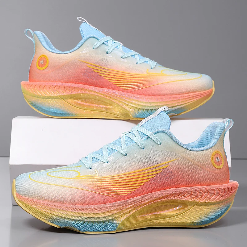 

Running Shoes Men Training Speciality Marathon Sports Breathable Lightweight Women's Comfortable Nonskid Leisure Sneakers