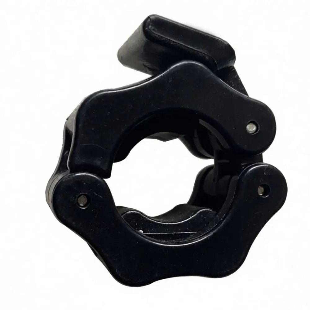 Barbell Dumbbell Nut Lock Collars Heavy Duty Steel Screw Fixer Weight Lifting Rod Clamps Home Gym Fitness Workout Gear