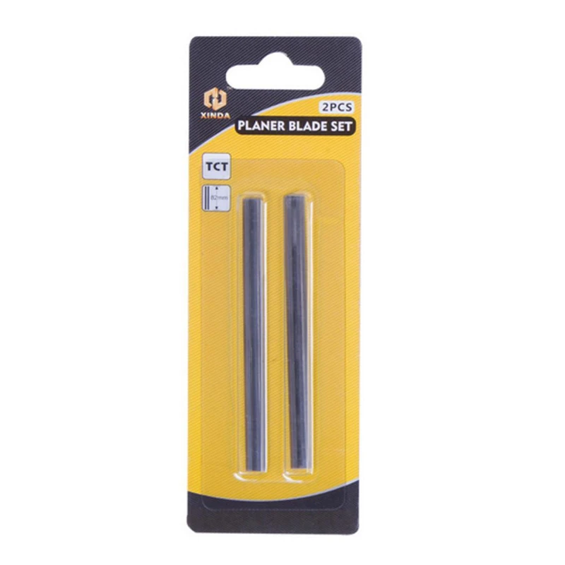 1set Carbide Planer Blade 82x5.5x1.2 Mm Reversible Wood Knife for Woodworking Machinery Parts