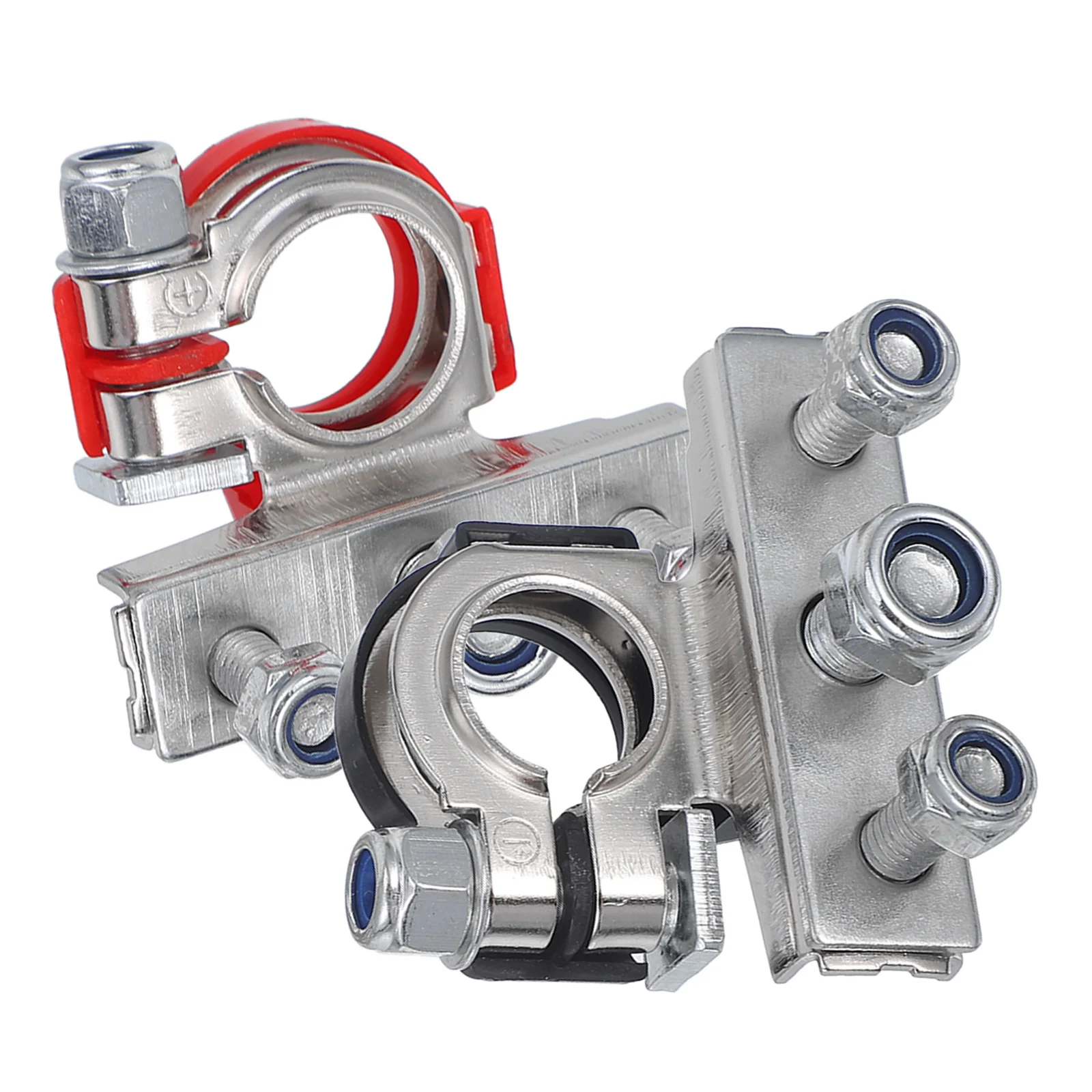 2pcs Automotive Terminal Connectors Car Post Adapters Heavy Duty Car Terminal Adapters For Trucks Ships Durable