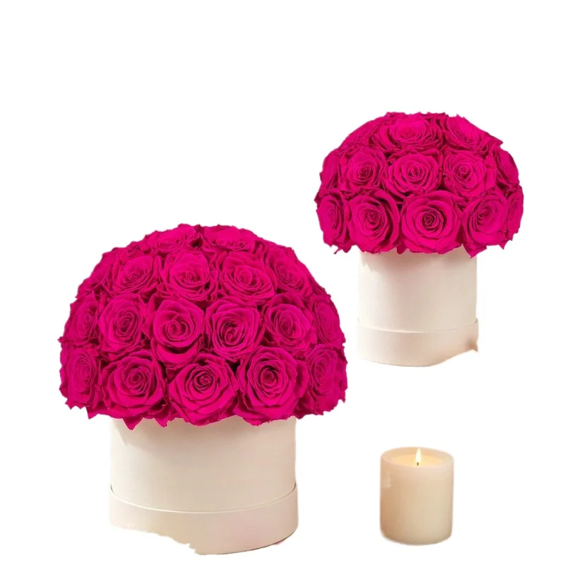 Floyd immortality flower bucket hug bucket birthday Qixi Festival gift for girlfriend 2026 new model