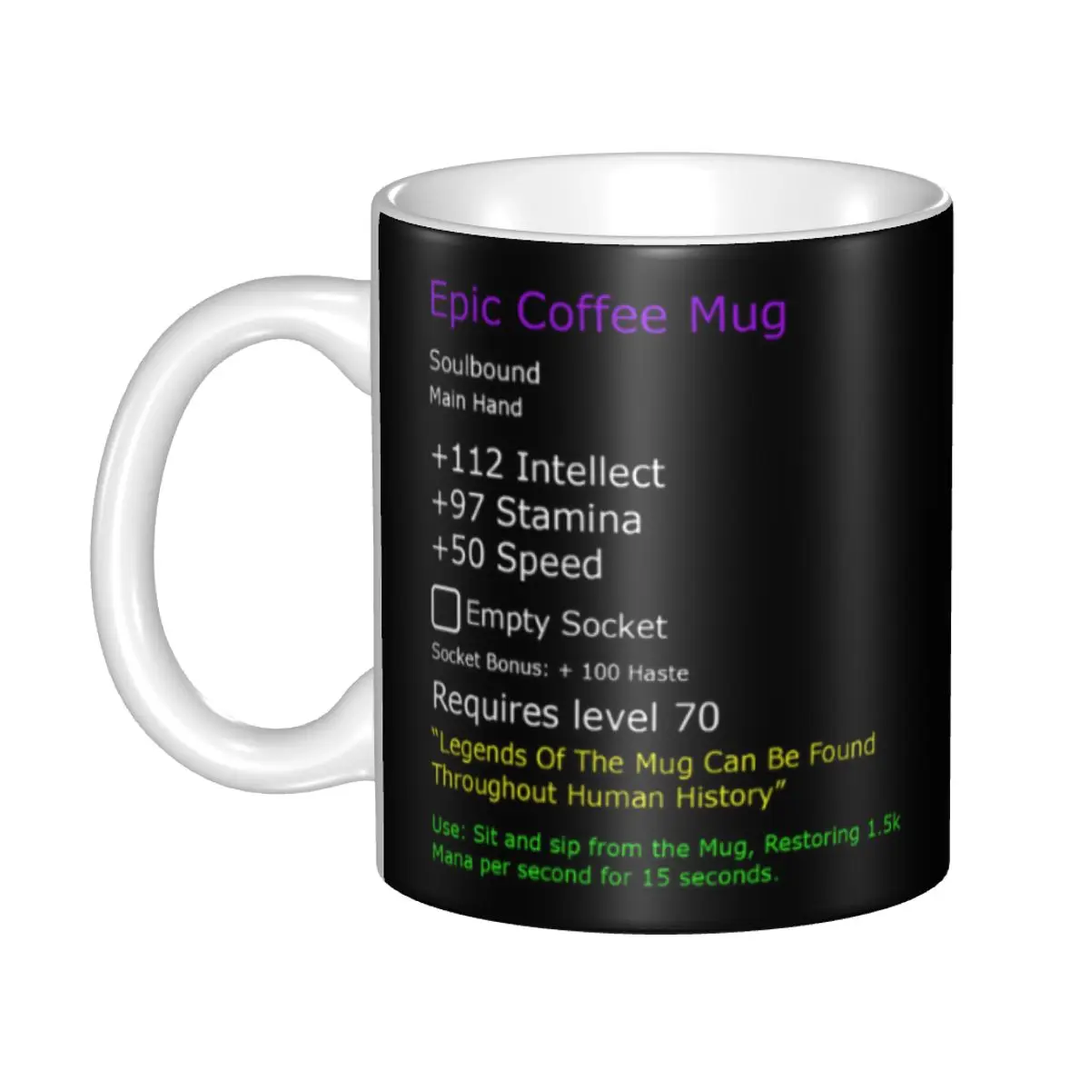 

Warcrafts Coffee Mugs DIY Customized Ceramic Milk Tea Mug Cup