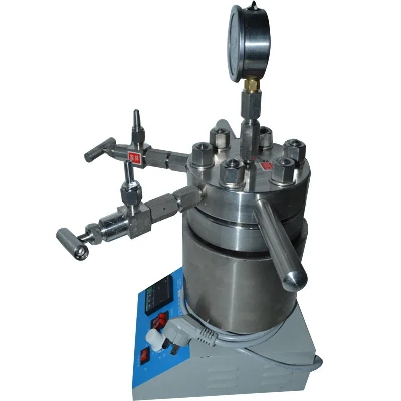 For -0.25L Hydrothermal Synthesis Autoclave Reactor 10Mpa Tabletop High Pressure Stainless Steel Reaction Kettle 1pc