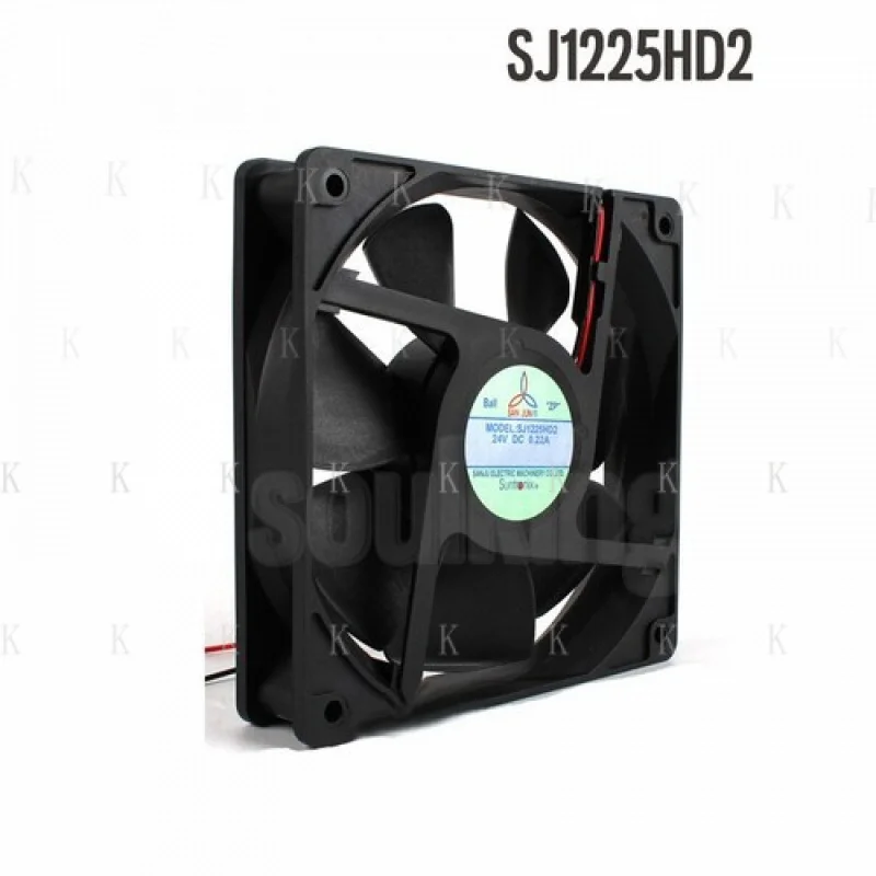 C    FOR SANJUN SJ1225HD2 24V 0.22A 12025 12cm high air capacity ball cooling fan