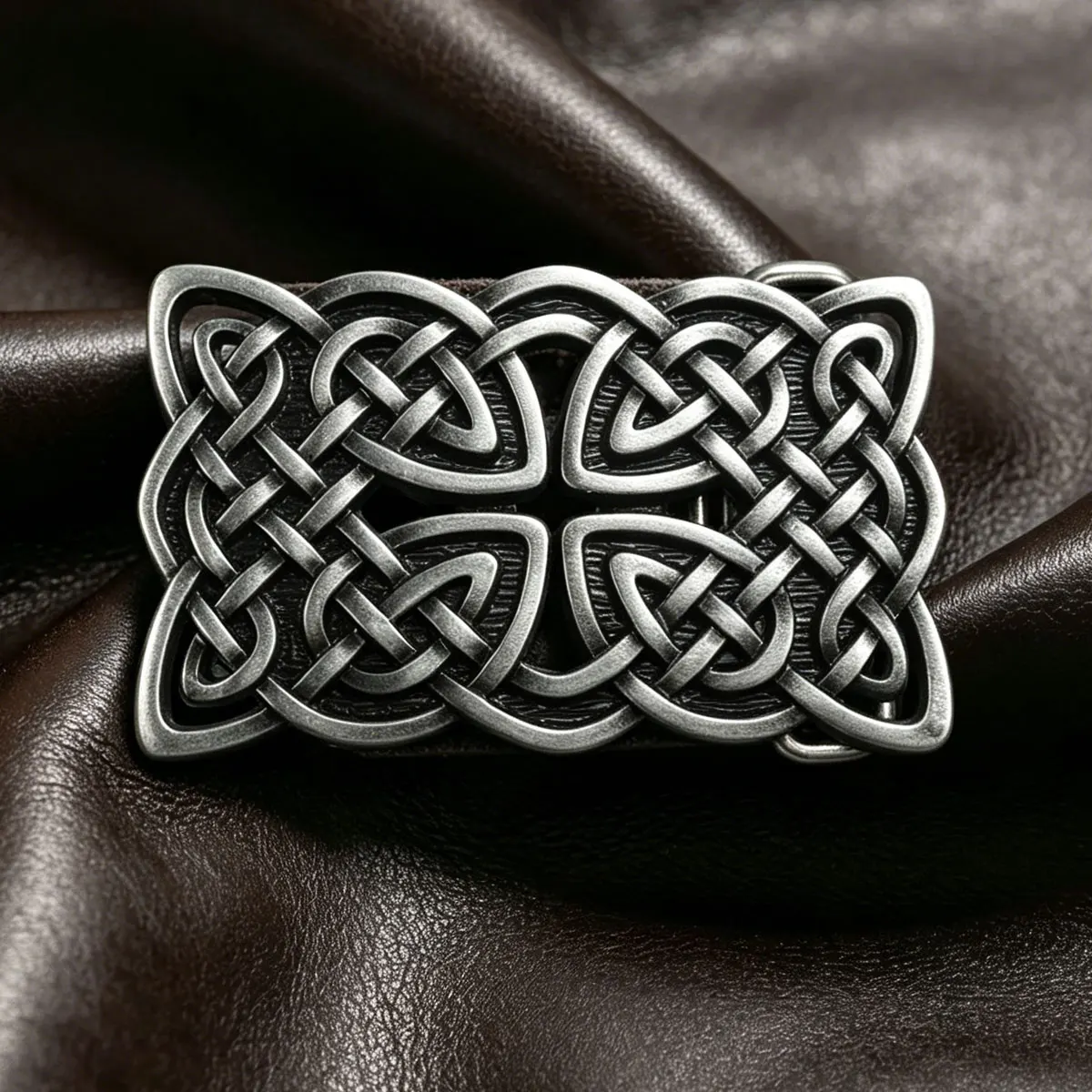 Retro Western Cowboy Knot Belt Buckle Drop Shipping Fashionable Leather Accessory Classic Trend