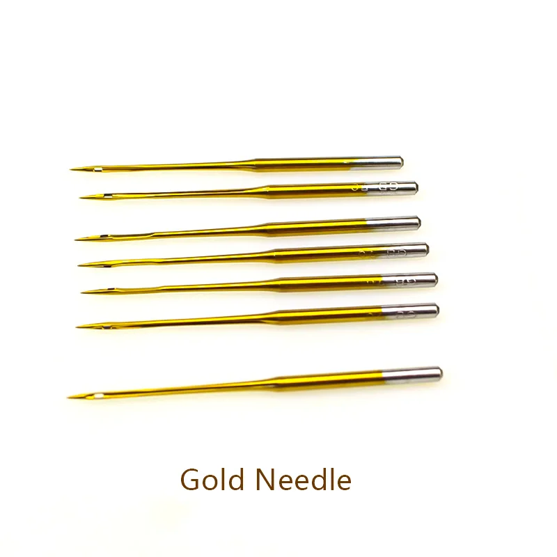 100 PCS Sewing Machine Needles GROZ-BECKERT  DBXK5  SAN GEBEDUR Heat Proof Titanium Needle For Computerized Embroidery Machine