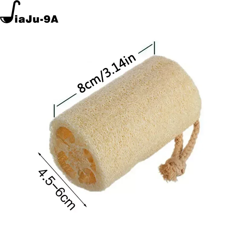 1/2/3pcs Natural Loofah Washing Brushes Luffa Loofa Bath Body Shower Sponge Kitchen Cleaing Scrubber Bathroom Accessories