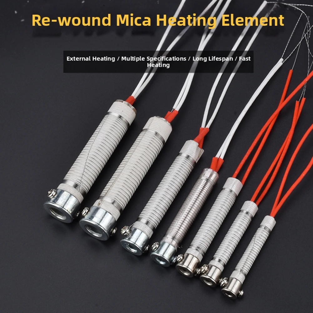 

Электрический паяльник 30150 Вт, нагревательный элемент для внешней слюды с подогревом, набор из 5 предметов, никель-хромовый провод, быстрый нагрев