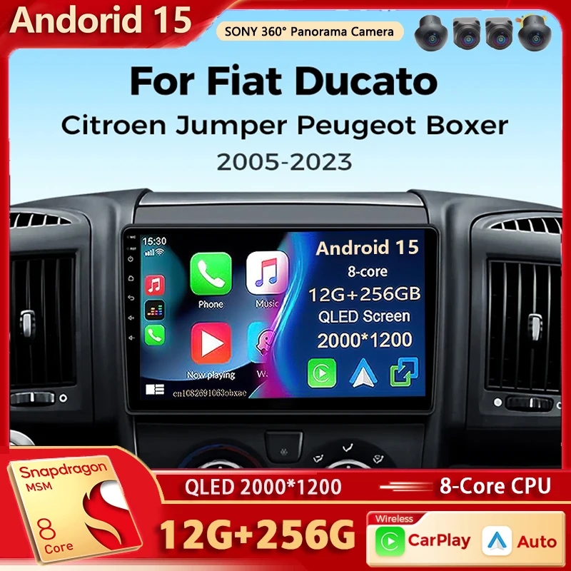 Android 15 Car Radi…