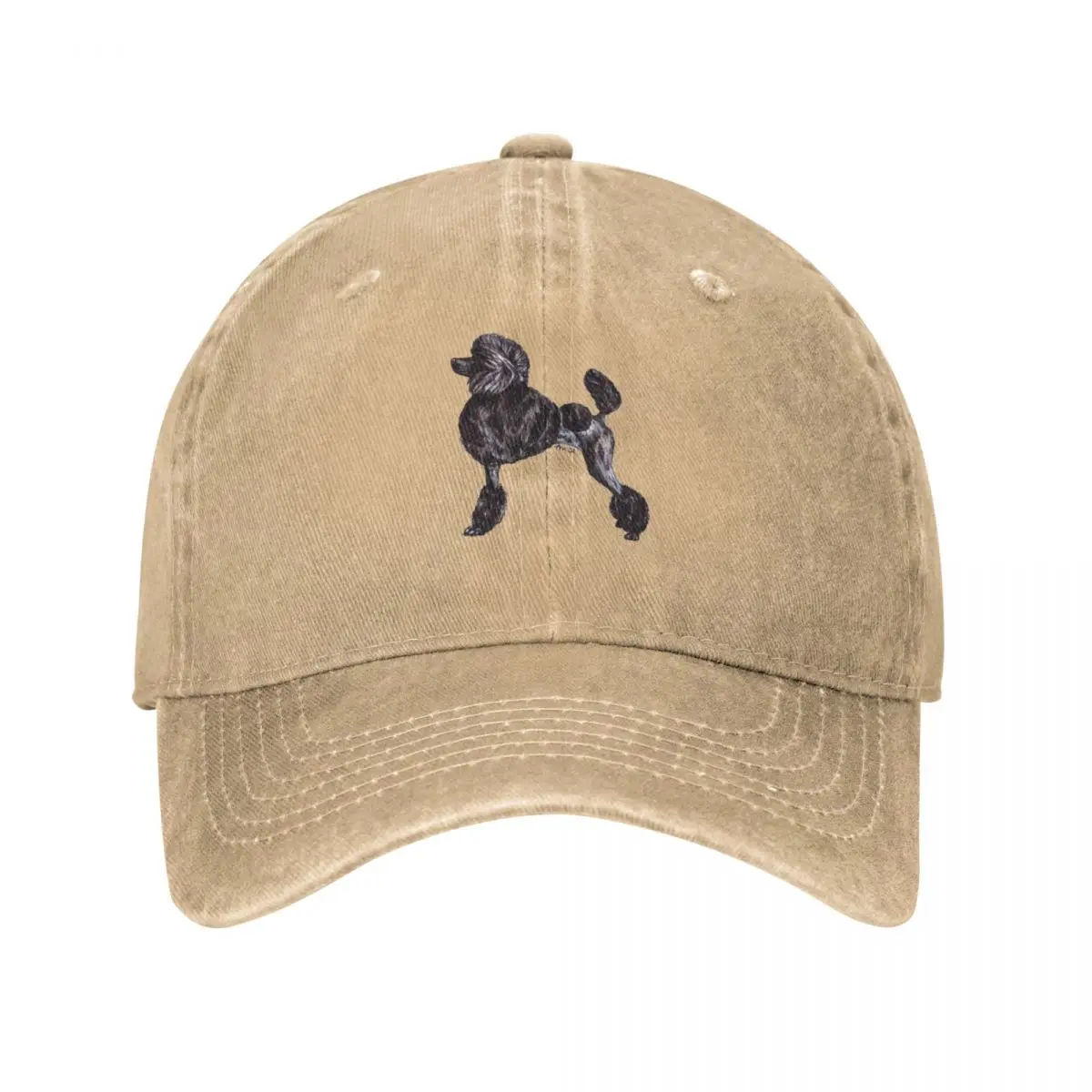 

Black Poodle Show StackCap Cowboy Hat Mountaineering beach hat hat men's Women's