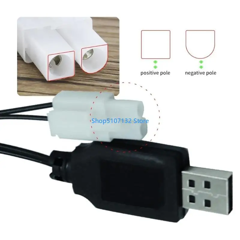 

87HD KET 2P Connectors USB for 7.2V 250mA NiMH NiCD Batteries in Vehicles