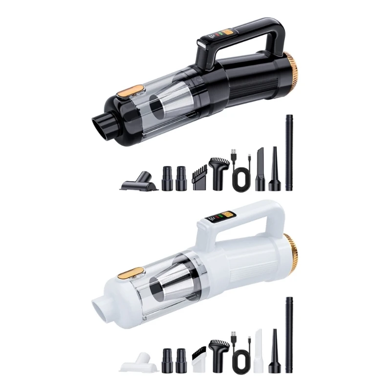 J0MA Rechargeable Air Duster Car Vacuum Cleaner Portable Car Vacuum 2 Gear Adjustable Cordless Vacuum with Brushless Motor