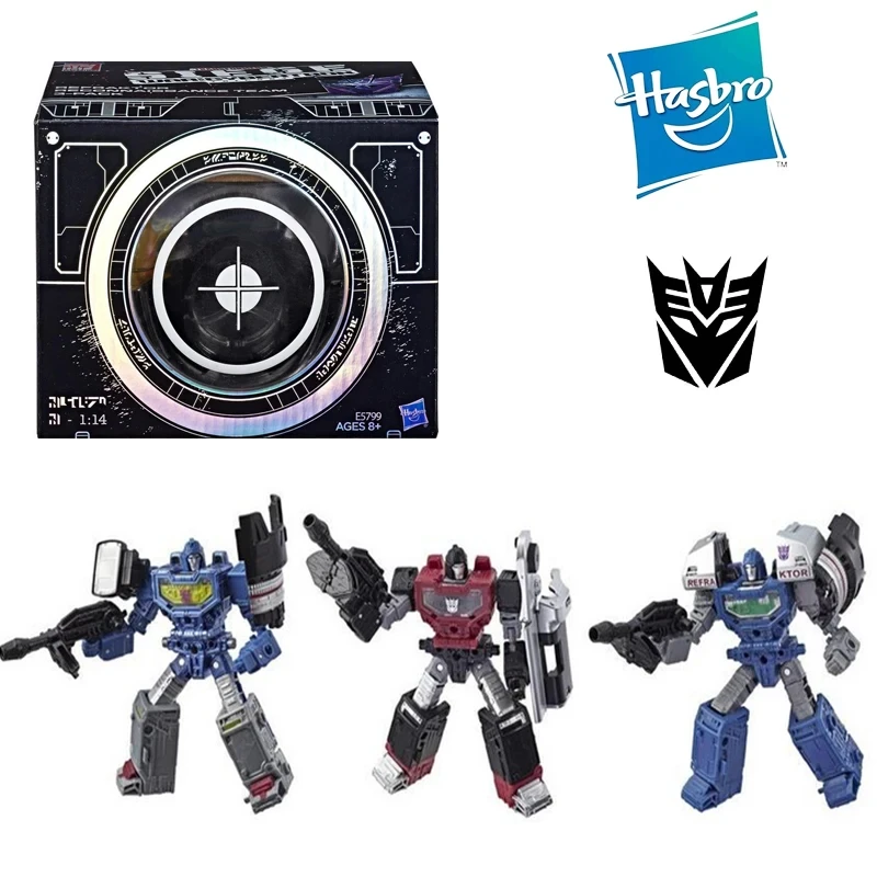 [W magazynie] Hasbro Transformers oblężenie serii limitowanych reflektorów skład trzech osób garnitur 12Cm klasy Deluxe zabawka do kolekcjonowania prezent