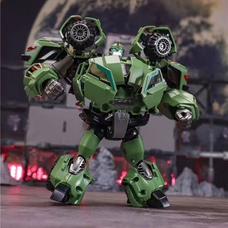 Brinquedo de transformação apc tfp cor original estúpido verde partição móvel robô modelo caixa original menino presente coleção presente