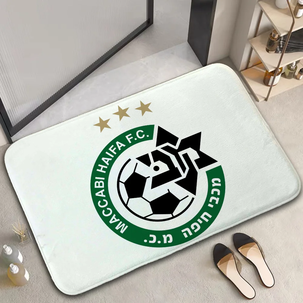 Bath Mat Rug Foot Mat Kitchen Mat Bathroom Mat Doormat Entrance Door M-maccabi H-haifa Fc Balcony Rugs Room Mats Bedroom Carpet