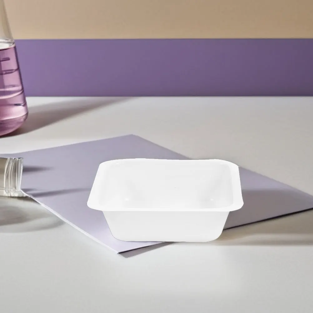 

12 Pcs Plastic Weighing Dish Food Trays Analytical Boats Digital Scale Ship White for Powder Weight Weights