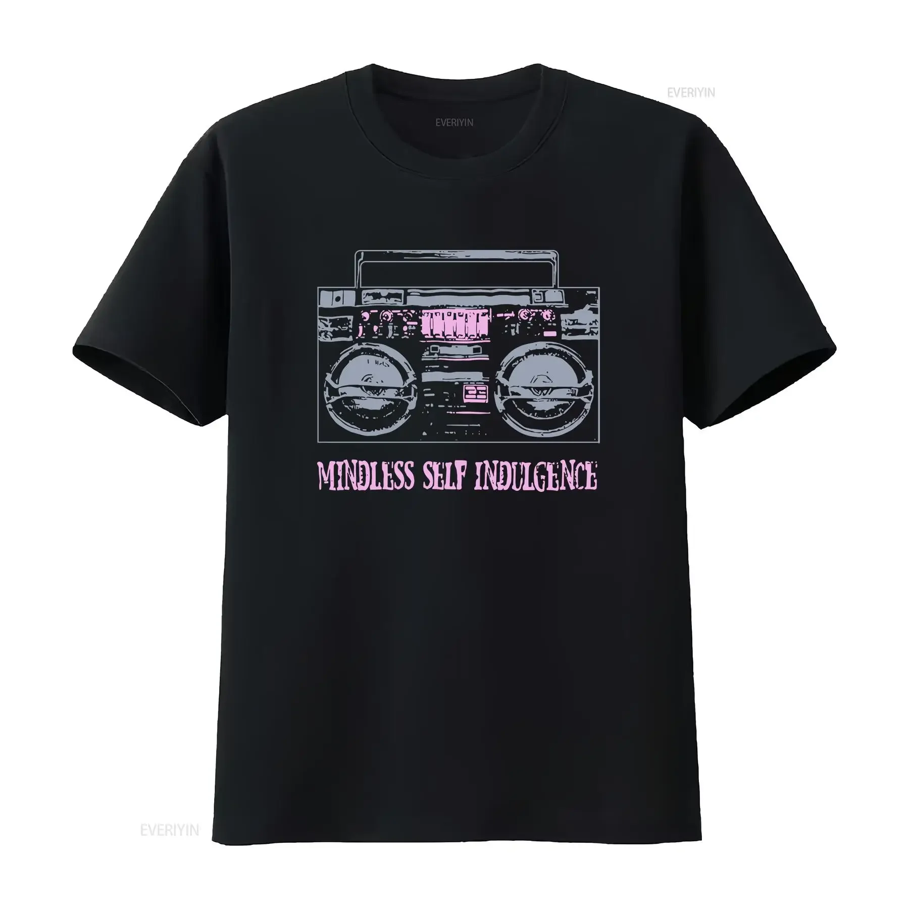 Mindless Self Indulgence Band concerT T Shirt vintage black womens small vintage Washed Slightly Casual graphic homme Soft