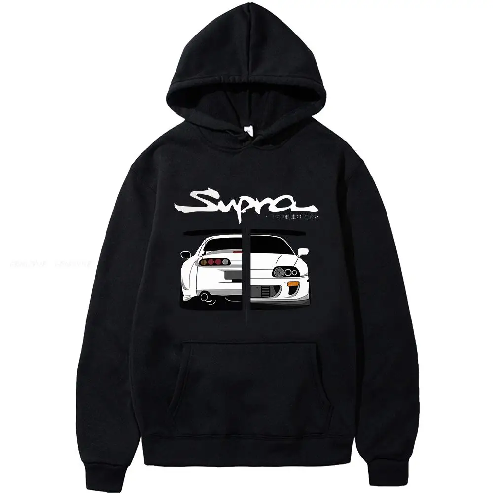 

2023 Initial D Supra Hoodie Autumn/Winter Men's and Women's JDM Manga Printed Loose Hoodie Japanese Casual Fashion Sweatshirt