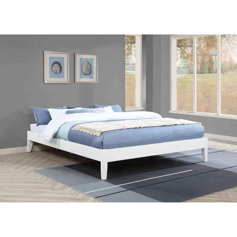 California King-Plattformbett – universelles Design für moderne Schlafzimmer mit stabiler Konstruktion und stilvoller Oberfläche