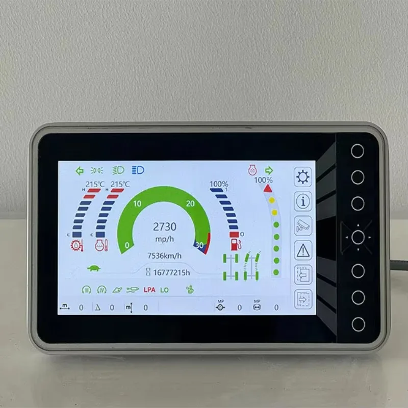 7 Inch HMI Display Screen Codesys Control Unit Graphic Display PLC Control IO Output 1024*600 for Automation DL-DIS70-C-IO