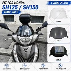 Fit for Honda SH125 2009 - 2012 SH150 Motorcycle Windshield Windscreen Screen SH12i SH150i 2010 2011