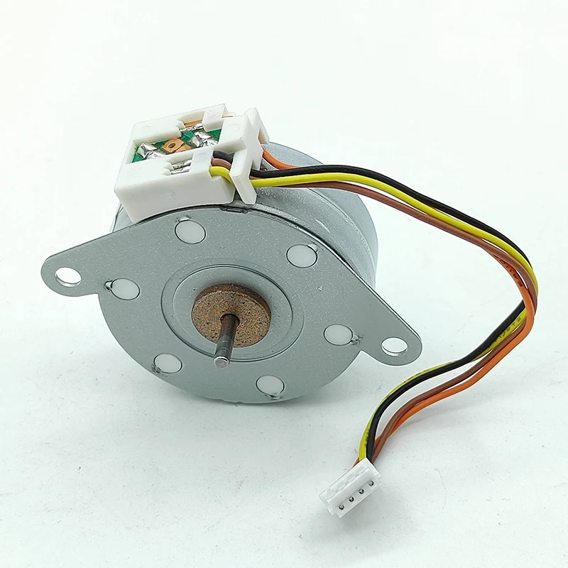 Minebea PM35S-048 Mini 35mm Round Thin Stepper Motor Micro 2-Phase 4-Wire Stepping Motor 7.5 Degree 2mm Shaft DIY Printer