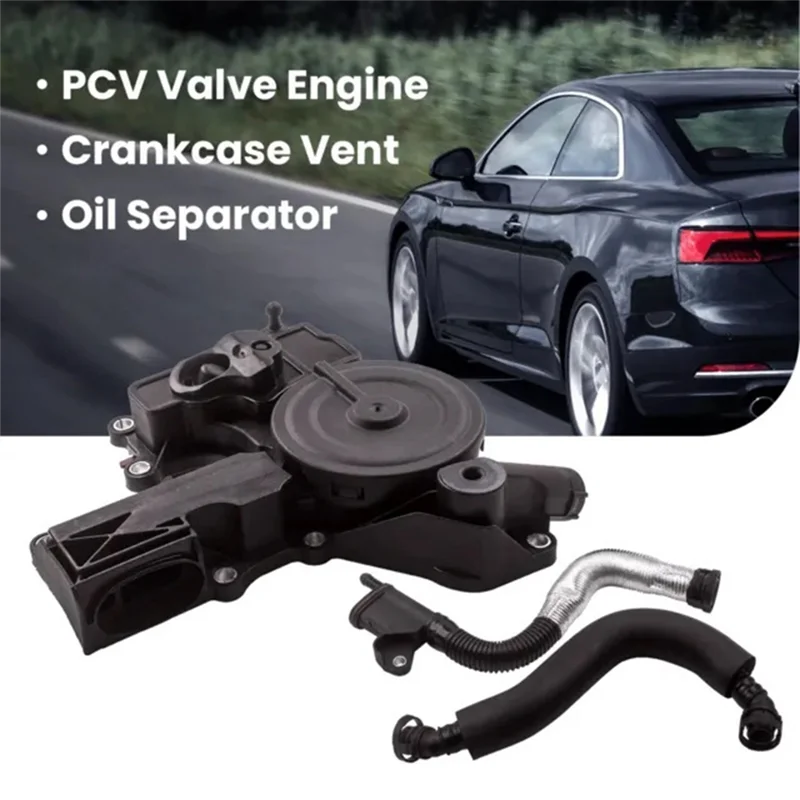 

Car Oil Separator PCV Valve Assembly Vent Hose Pipe For VW Passat B6 Golf Tiguan Seat Leon A3 8P A4 B8 A5 Q5 06H103495B-M53K