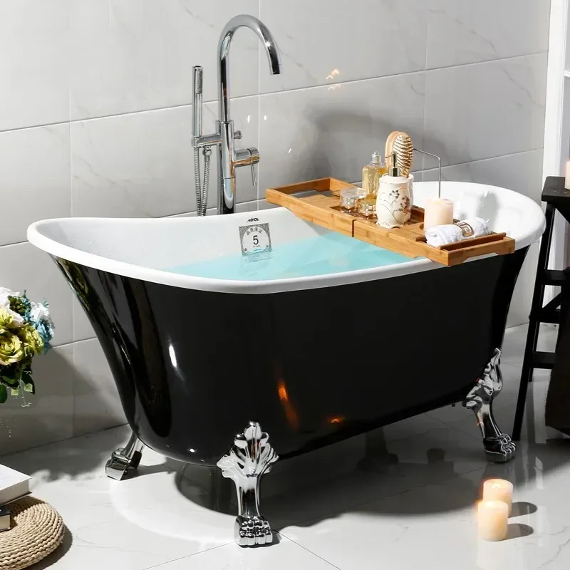 

-Bathroom Bathtub Foot Gold / Chrome Metal Foot 4 Piece Bathtub Installation Accessories Top Quality