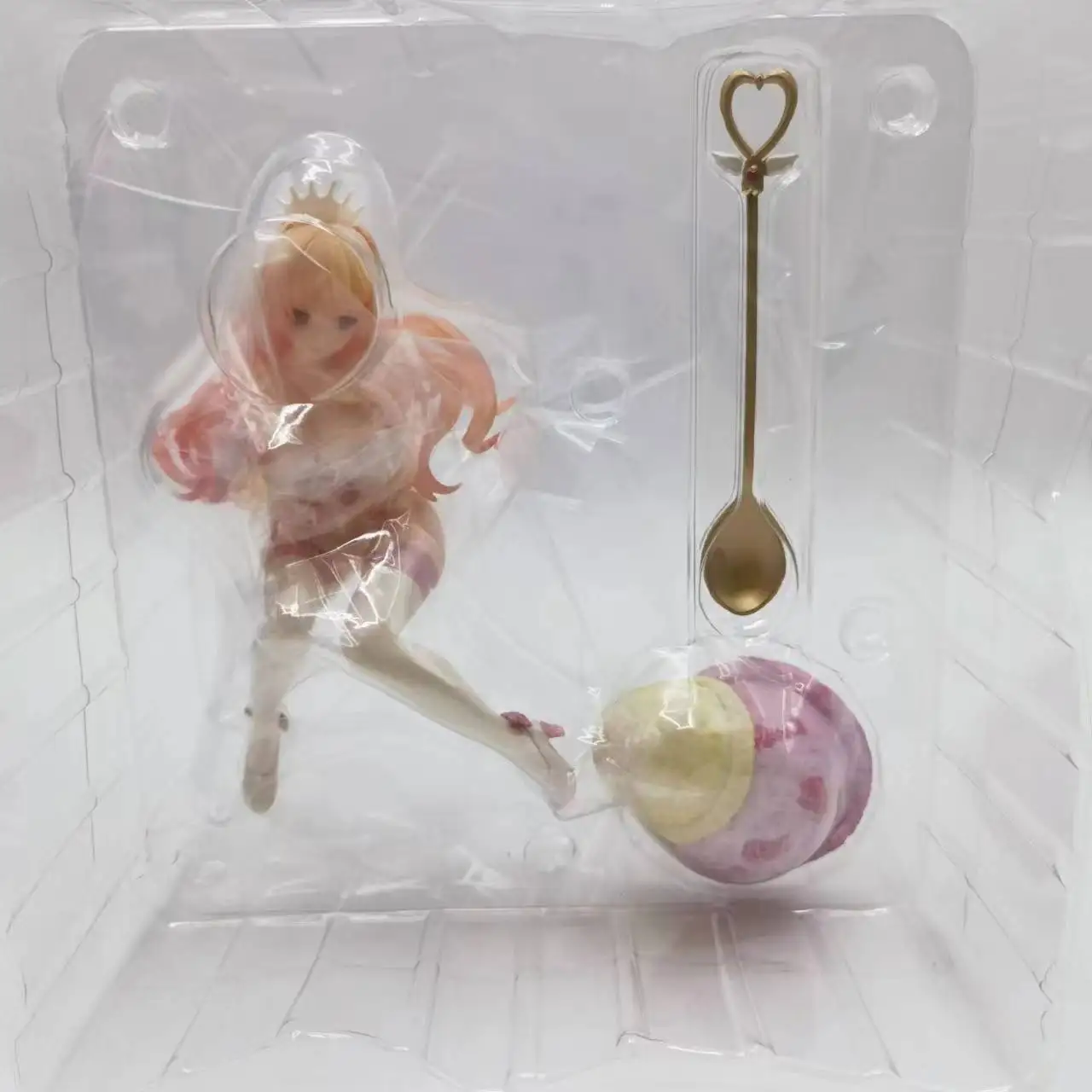 Anime Tasting Girl Ichigo Milk And Tasting Girl Choco Mint Beautiful Girl PVC Action Figure Toy 15cm