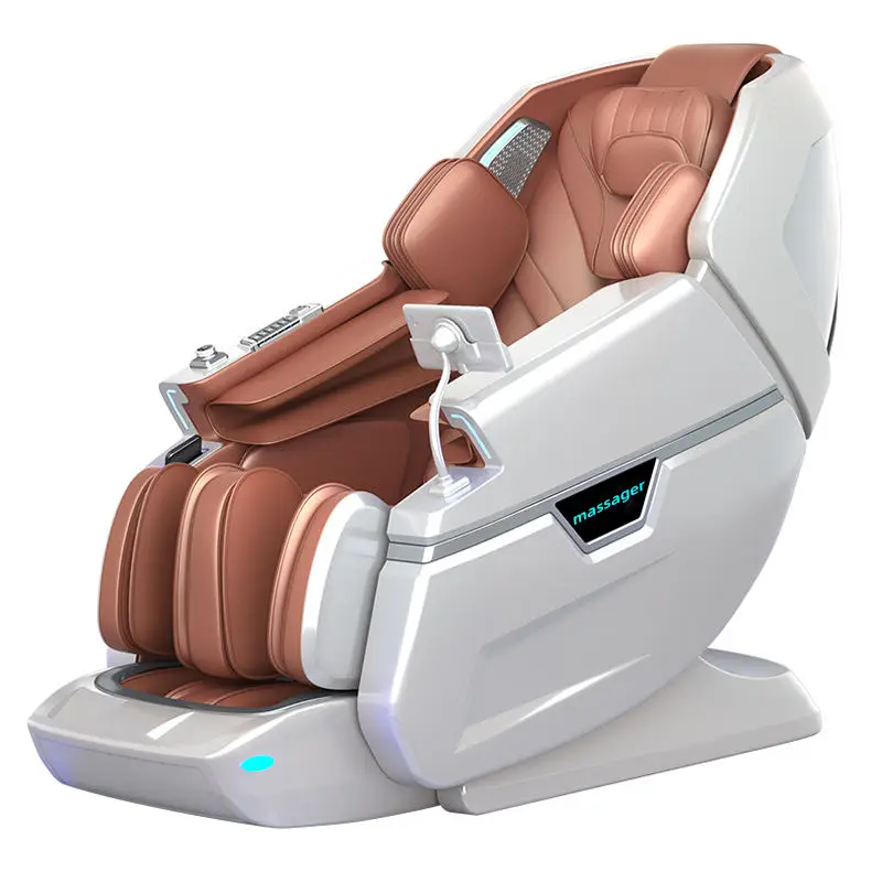 Electric Luxury Massage Chair With 4D Robotic Hands Zero Gravity And Bluetooth Music For Living Room Comfort