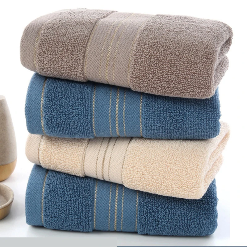 Towel Thickened Cotton Absorbent Towel Household Wash Face Skin-friendly Towel Adults and Children Universal Towel