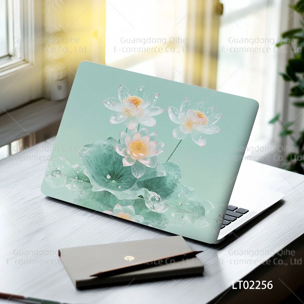Artistic Flower Series Oil Painting Stickers 15.07 X 10.82 Inches Waterproof Notebook Computer Stickers MacBook/Pad Decoration
