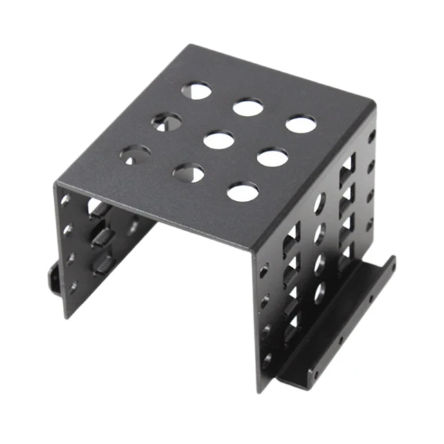 4-Bay 3.5 Inch to 2.5 Inch Hard Drive Caddy Internal Mounting Adapter Bracket Aluminum Alloy Mobile Holder