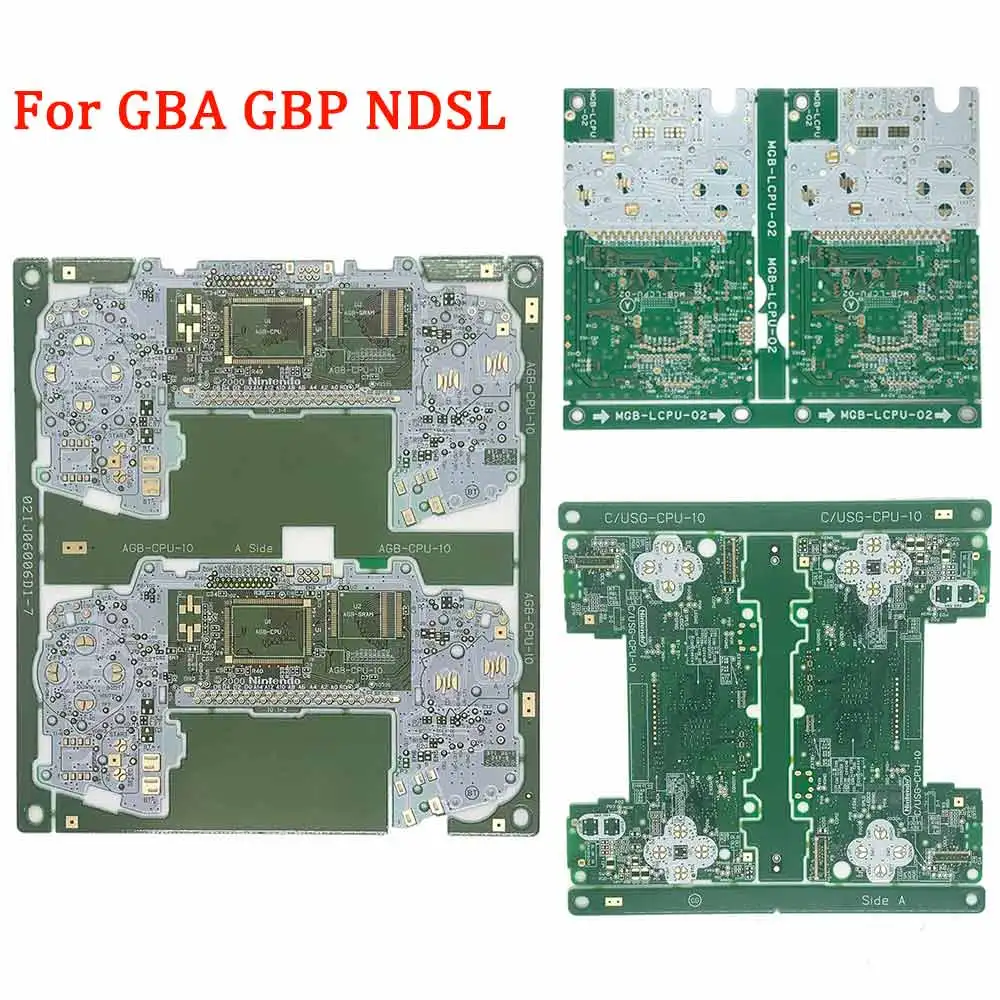 2in1 New Motherboards for GBP / GBA / NDSL Connected Together as One,Completely New,Without Rust,Only Has High Collection Value