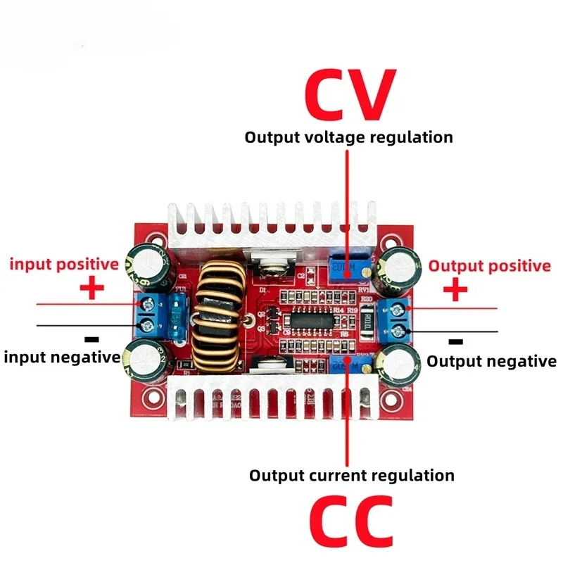 Imagem -06 - Step-up Módulo Converter Impulso Fonte de Alimentação de Corrente Constante Led Driver Carregador de Tensão dc 400w 15a 8.5 V50v a 10 V60v