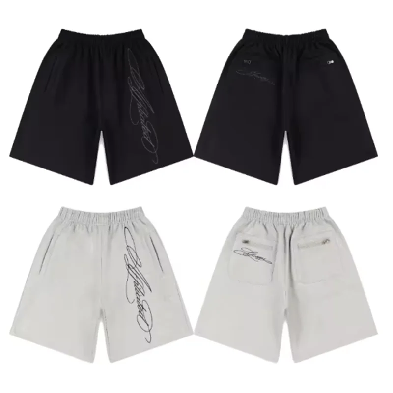 

Y2k Ретро шорты для бега с фирменной вышивкой для мужчин и женщин новые спортивные штаны Harajuku хип-хоп уличная одежда унисекс мешковатые повседневные брюки