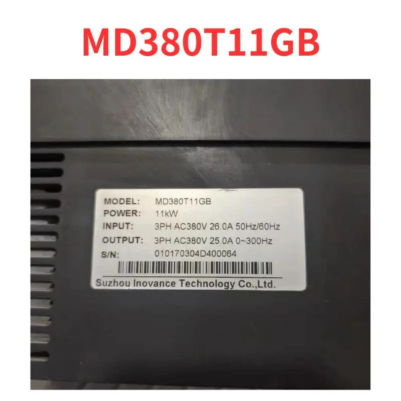 

Second-hand MD380T11GB inverter test OK Fast Shipping
