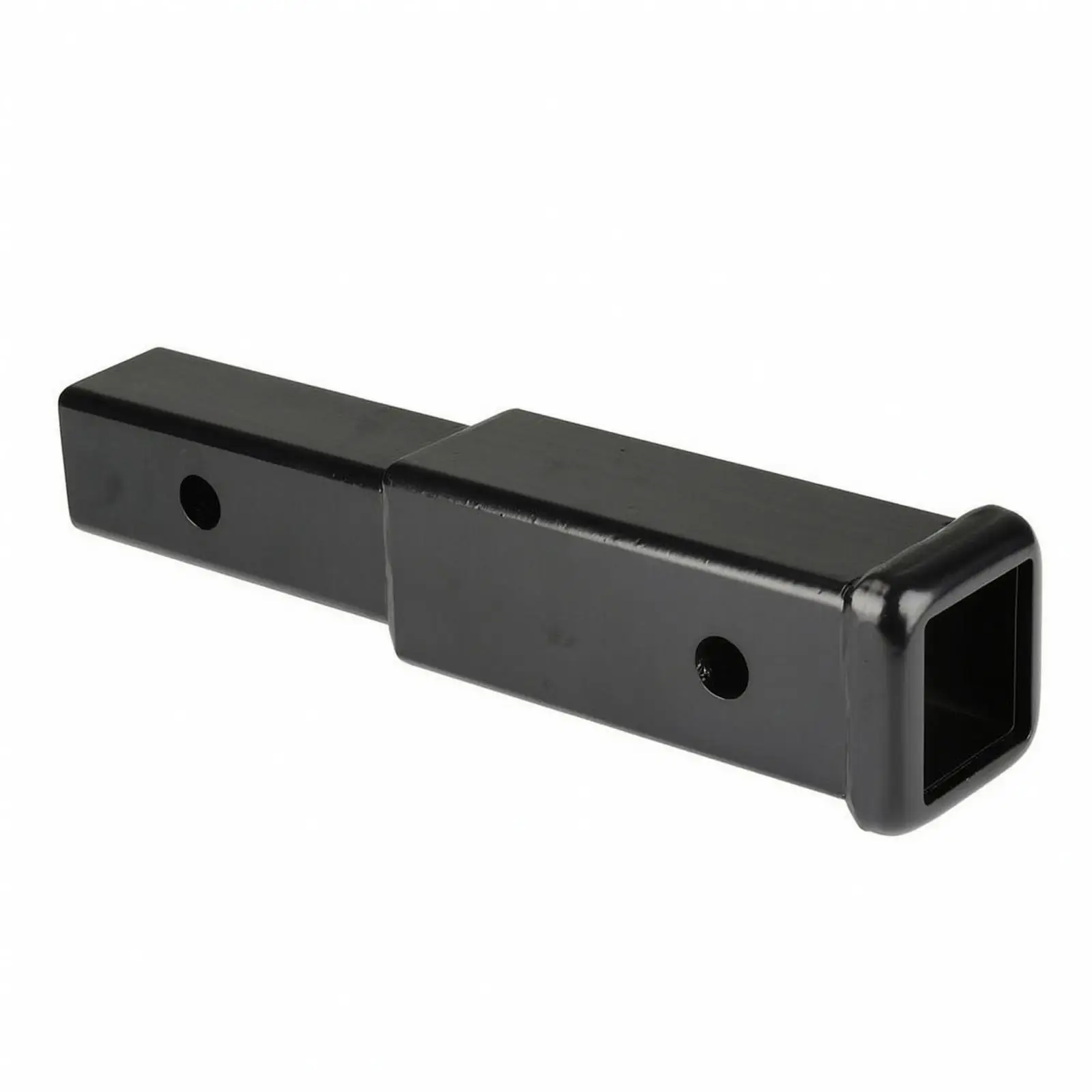 Steel Trailer Hitch Extender Adapter for Truck Towing Heavy Duty Pin Hole Secure Fit Black