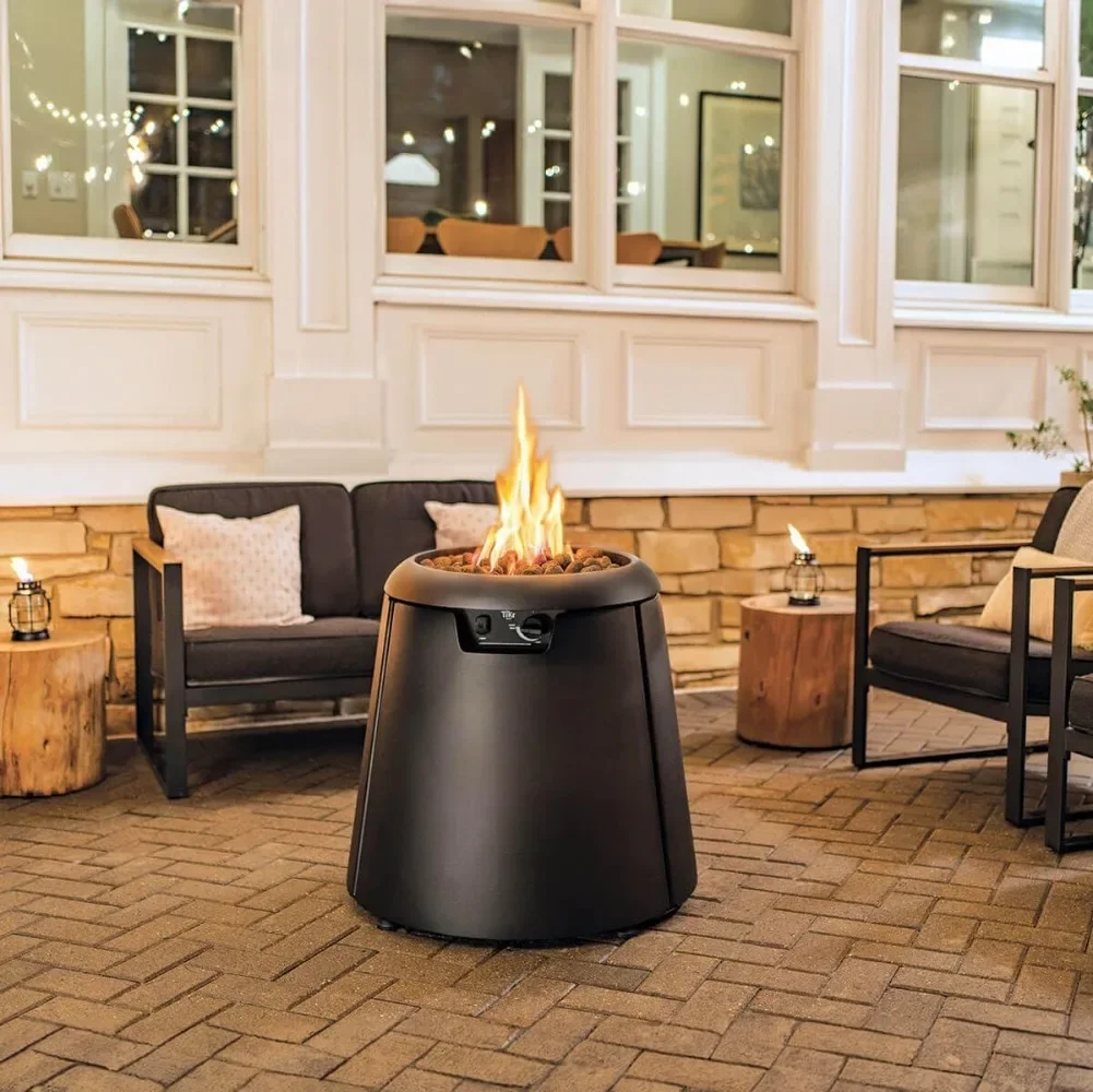 Brand Customizable Propane Fire Pit, 40,000 BTU 28.5