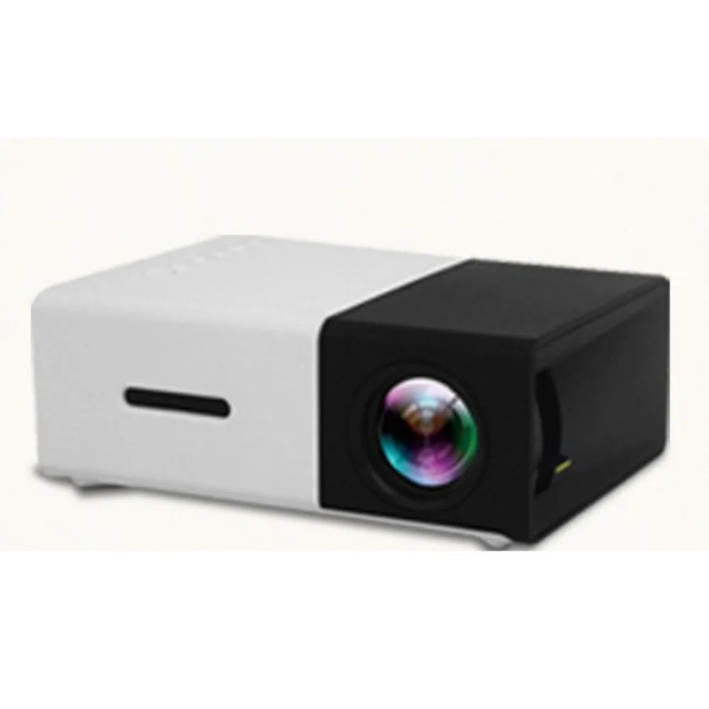 

1080P Resolution Mini Projector Remote Control Built-in Speaker Portable Projector Halloween Gifts LCD Technology