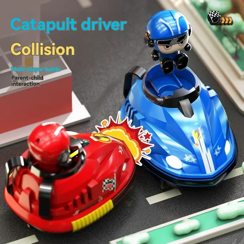 

Children's new match parent-child interaction drift kart collision ejection remote control two-person bumper car toy