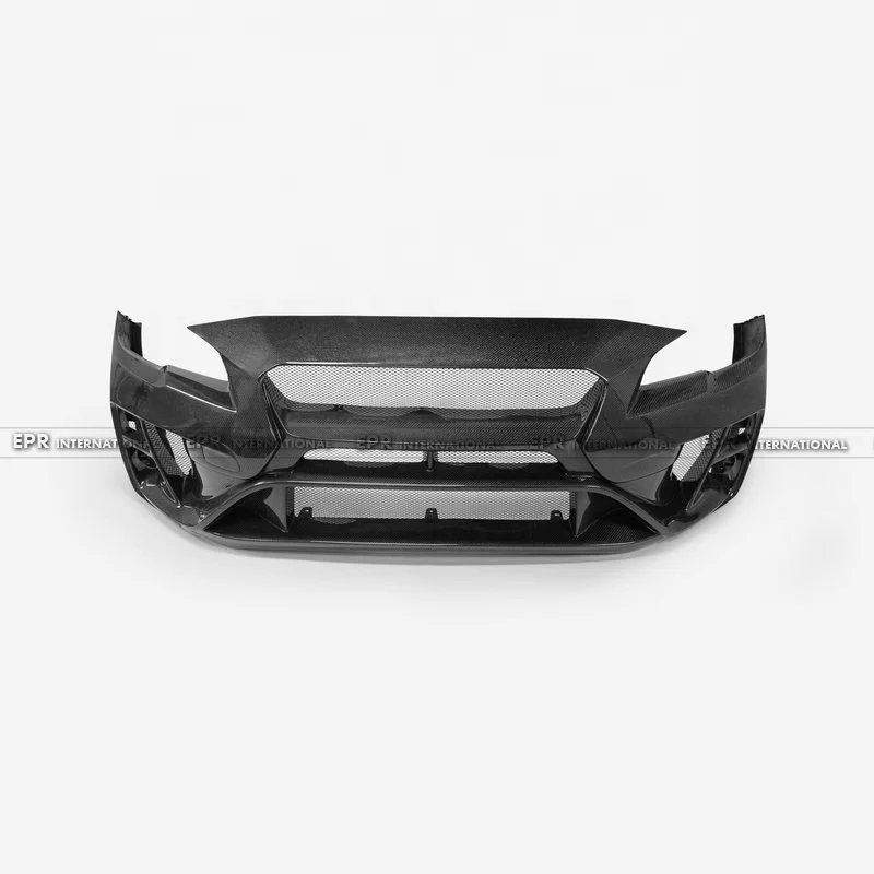 

High Quality Carbon Fiber Front Bumper Fit IMPREZA VAB VAF WRX VRS Arising II