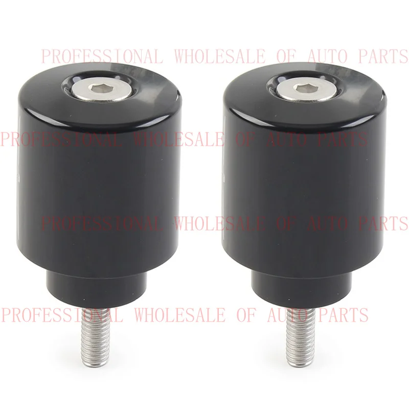 V+ V+ Bar Ends Handlebar Grips Cap fits Honda GoldWing GL1800 2000-23 Motorcycle Black