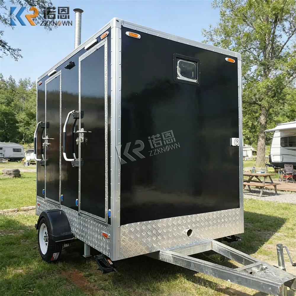 

Premium Mobile Restroom Film Production Modular Bathroom Cabin Portable Hygienic Toilet Trailer For Rental Service